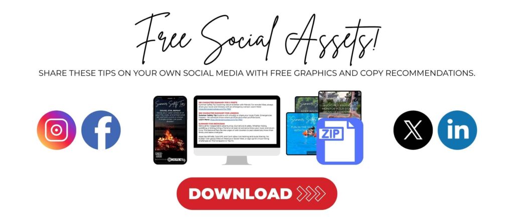Free social assets! Share these tips on your own social media with free graphics and copy recommendations.